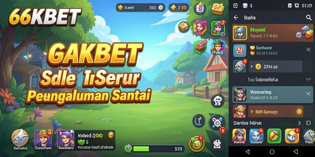 Tampilan gameplay seru di 66KBET dengan karakter yang aktif.