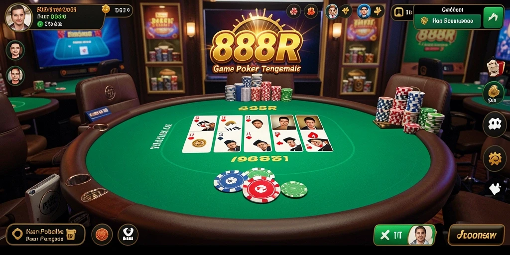 Screenshot 888R menampilkan gameplay seru dan interaksi antar pemain.