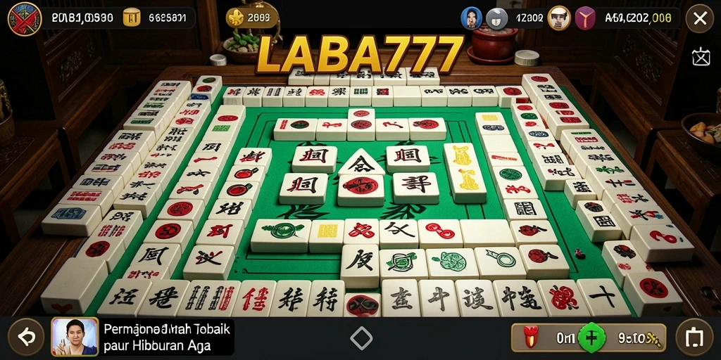 Gameplay Mahjong yang seru dan menantang di LABA777.