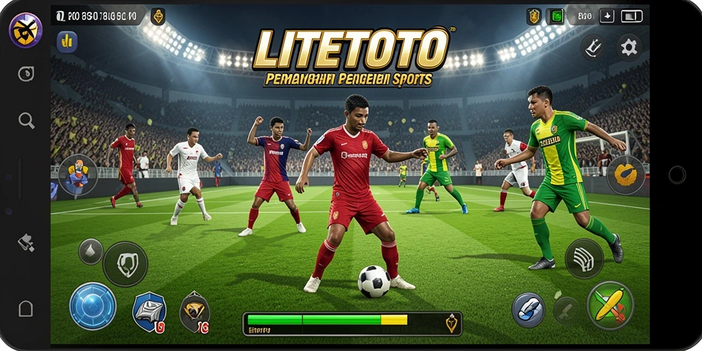 Tampilan gameplay LITETOTO yang mendebarkan dan interaktif.