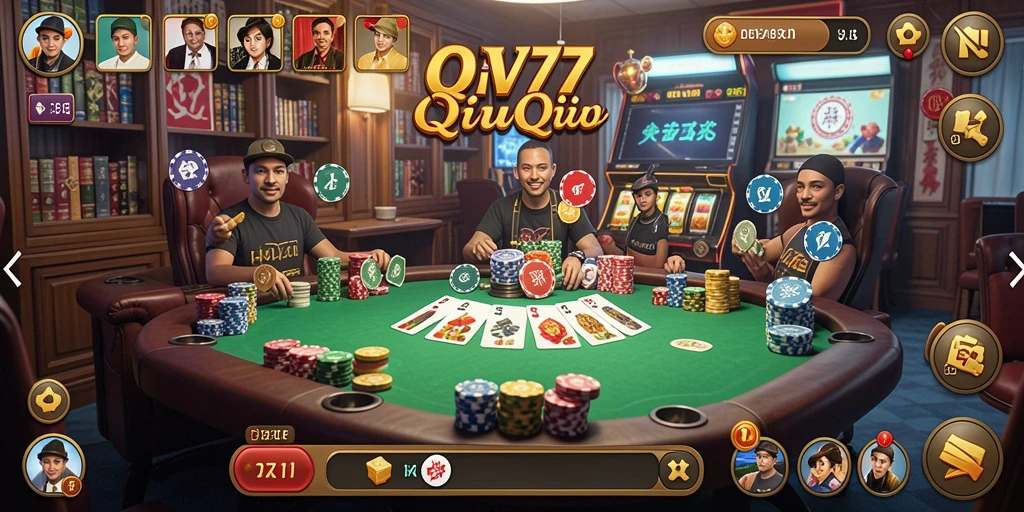 Tampilan gameplay menarik dari NV77 QiuQiu.