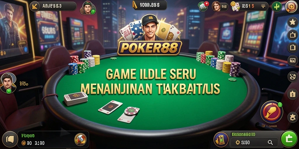 Screenshot POKER88 menampilkan pengalaman gameplay Idle yang menarik.