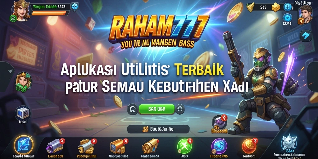 Tampilan antarmuka pengguna RAHAM777 yang sederhana dan efisien.