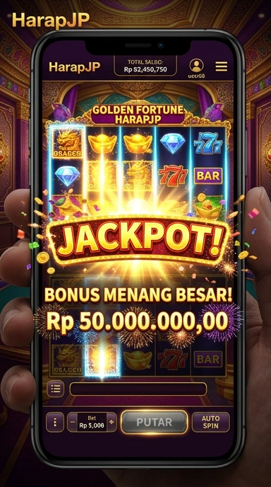 Tampilan antarmuka harapjp yang ramah pengguna.